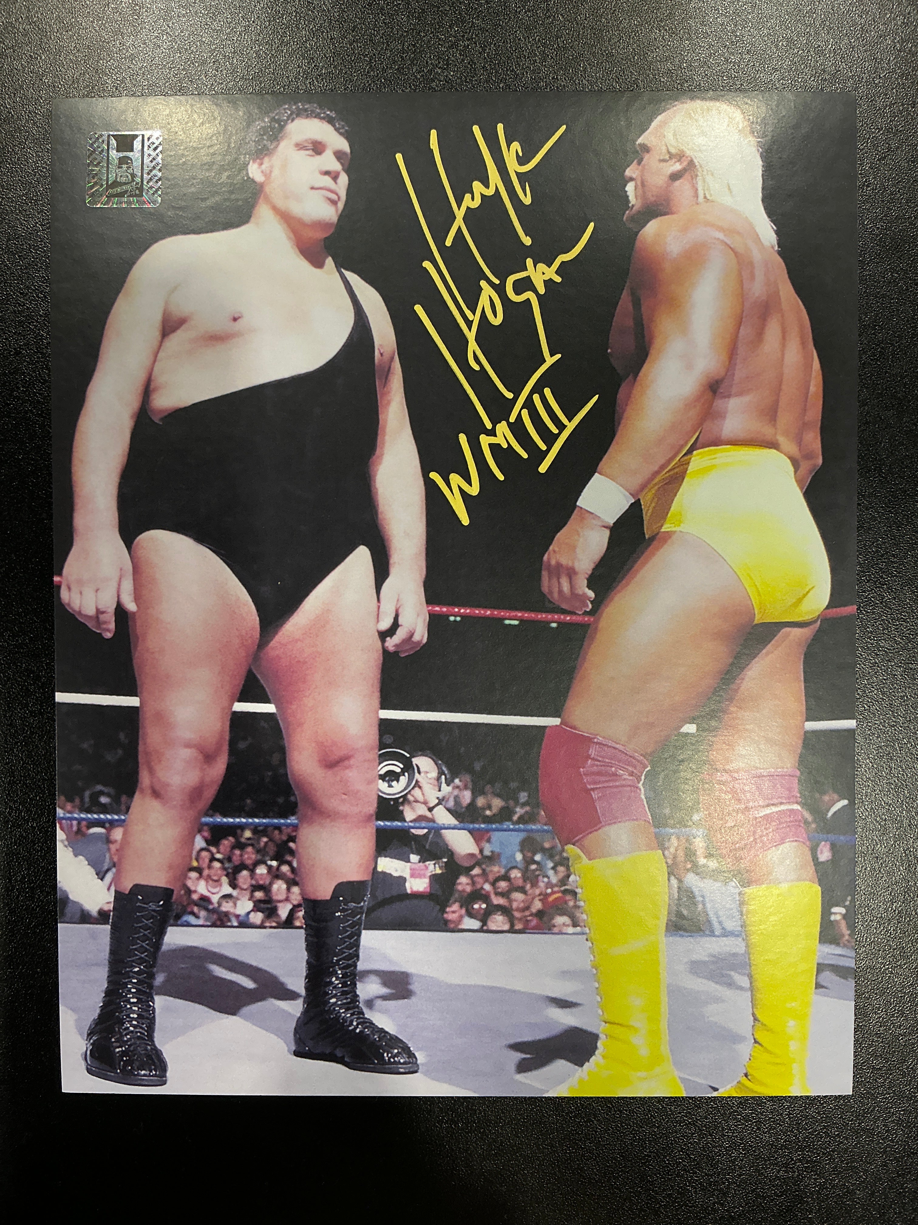 Hulk Andre Standoff Autographed 8x10 Photo