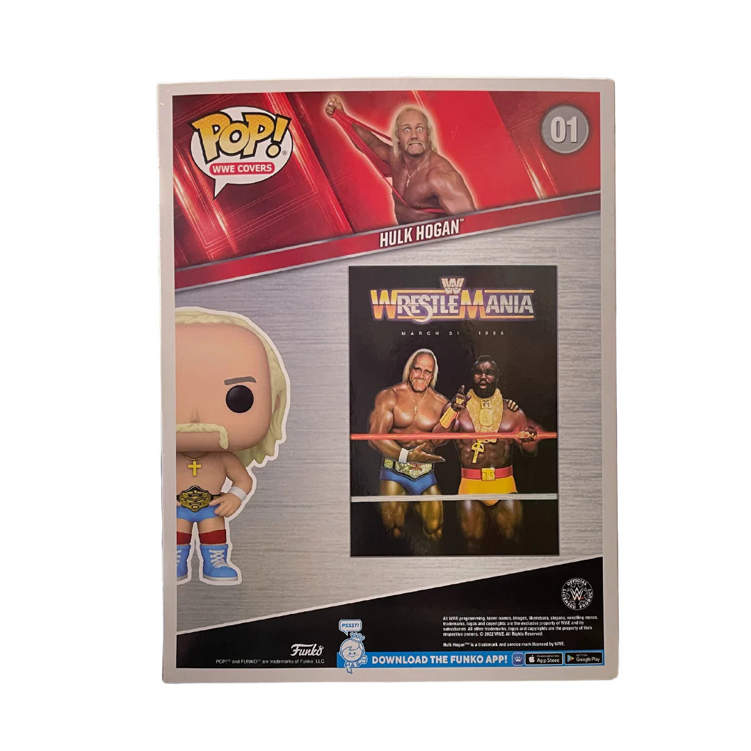 Signed Hulk Hogan WrestleMania I Funko Pop! #01 - Image 2