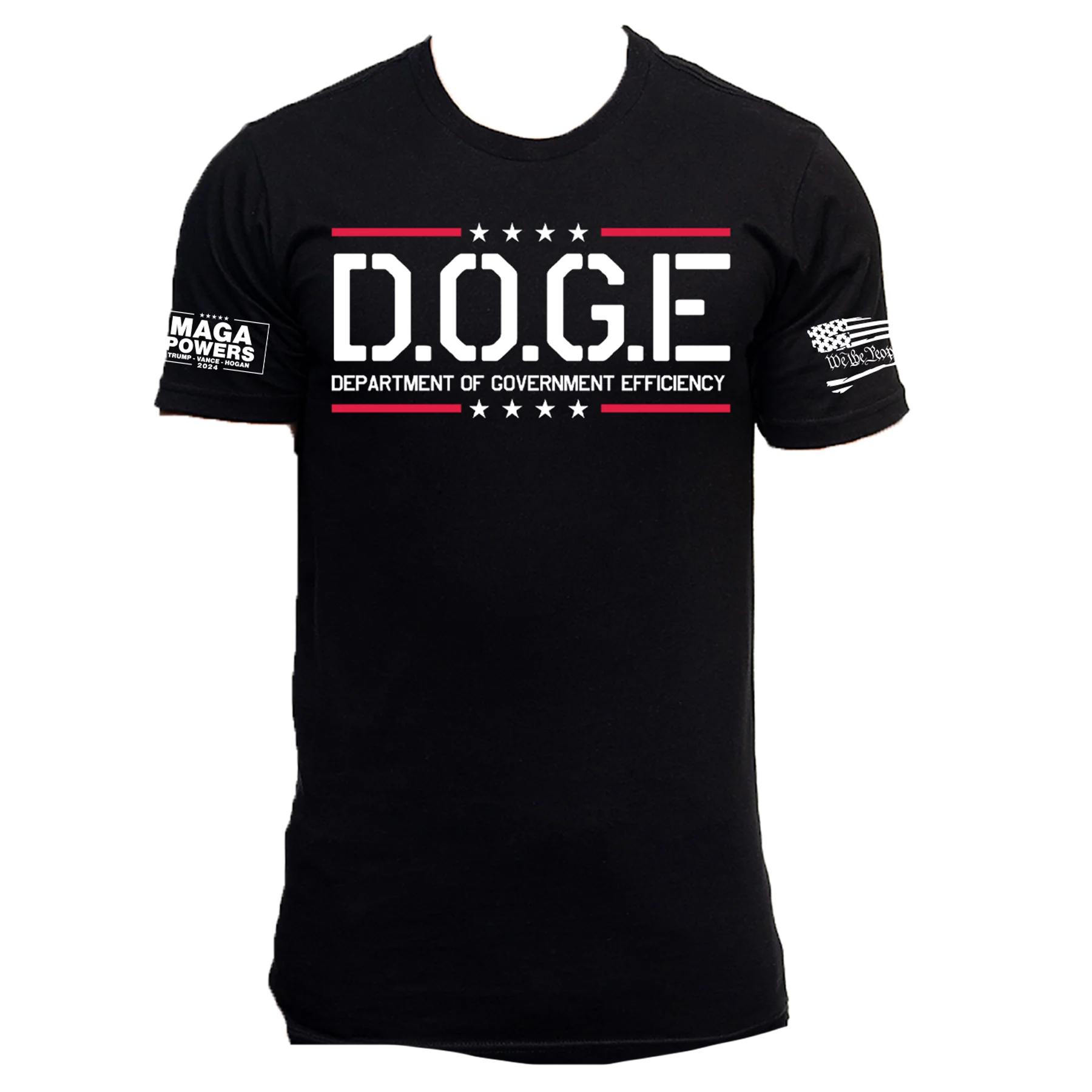 Black Doge Adult T-Shirt