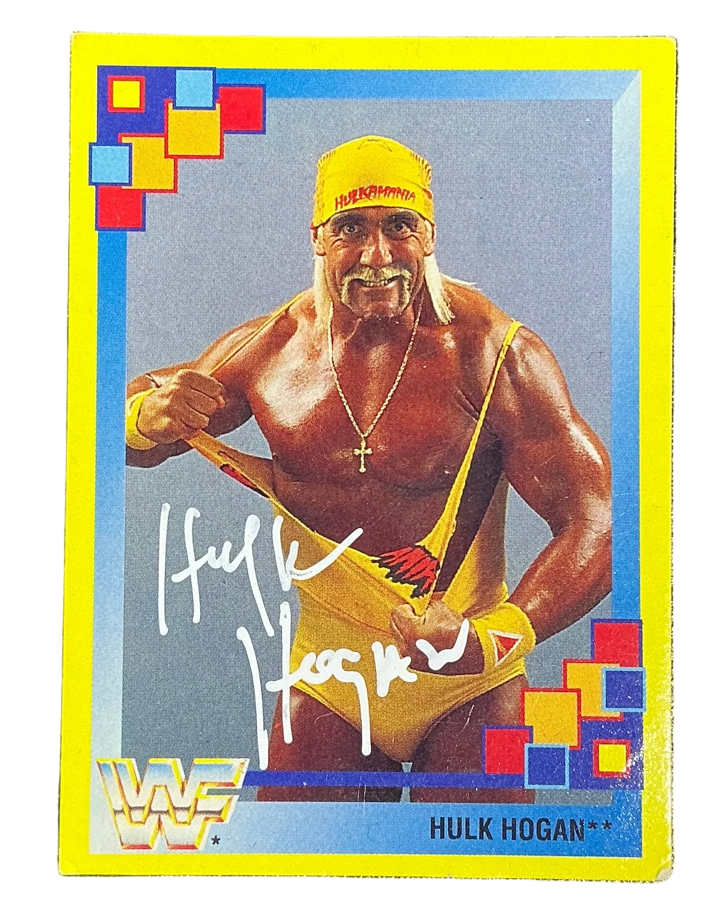 Consignment SR - Hulk Hogan Merlin #8/192 Trading Card
