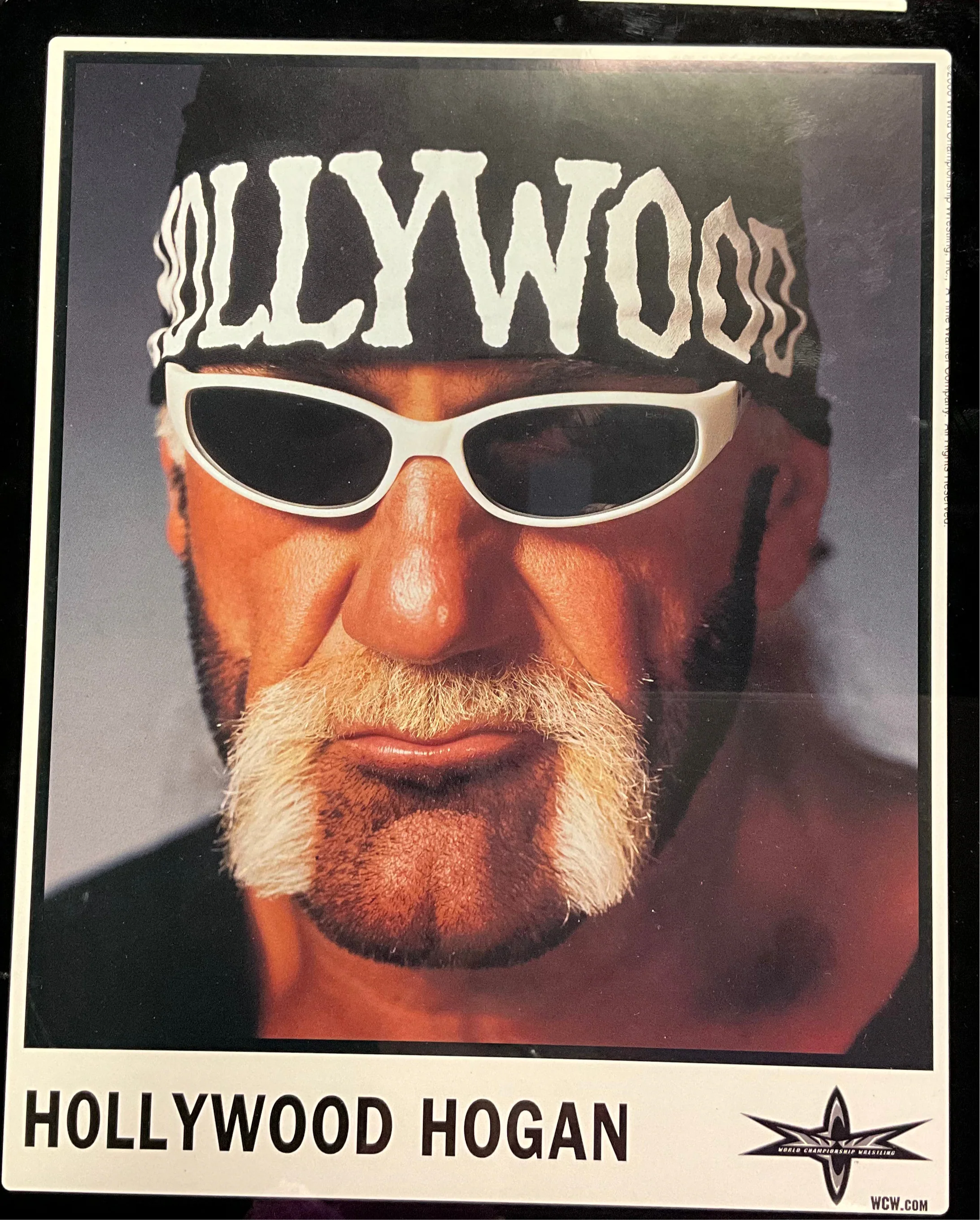 Hollywood Hogan Graded 7/10 Promo Unsigned