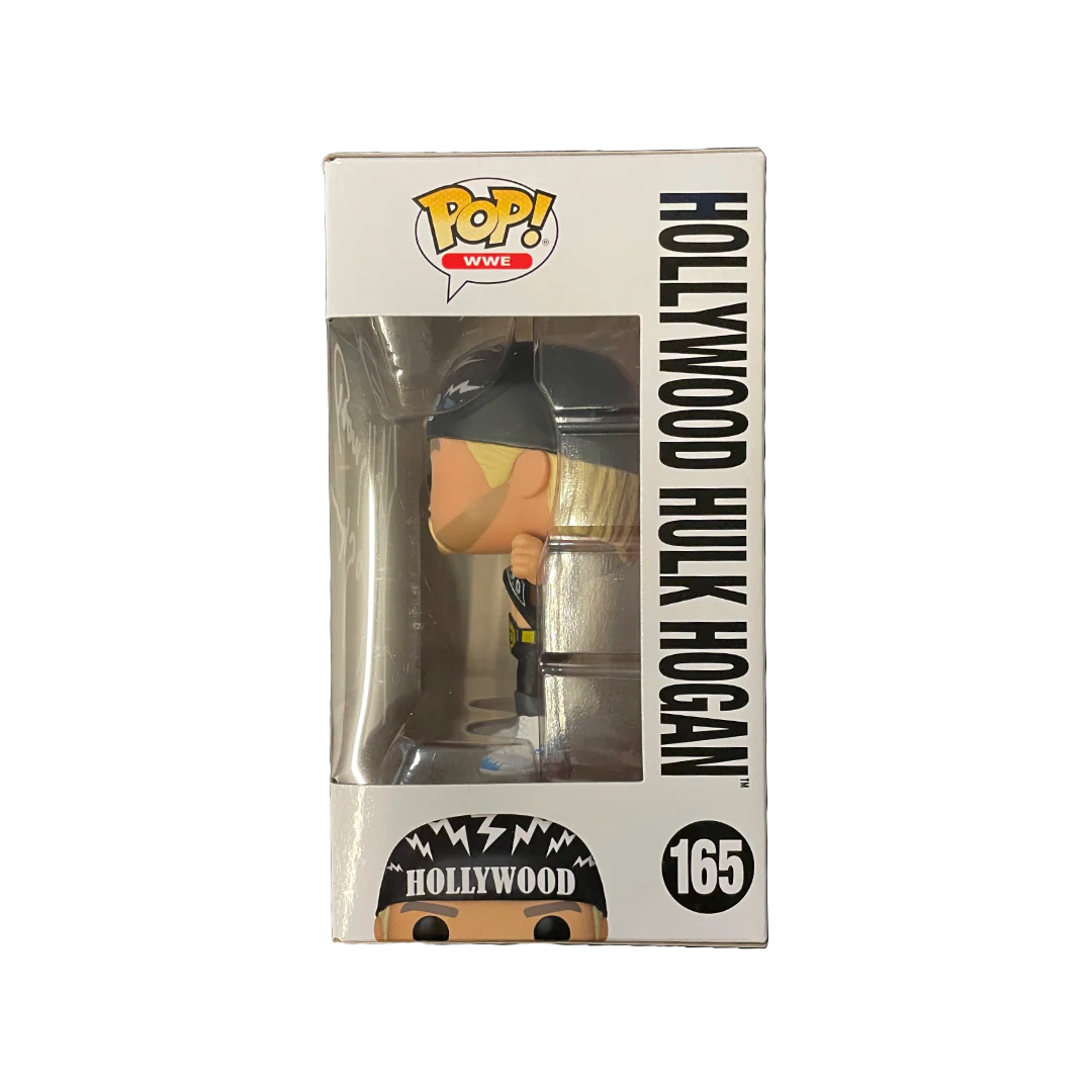 Signed nWo "Hollywood" Hulk Hogan Funko Pop! #165 - Image 2