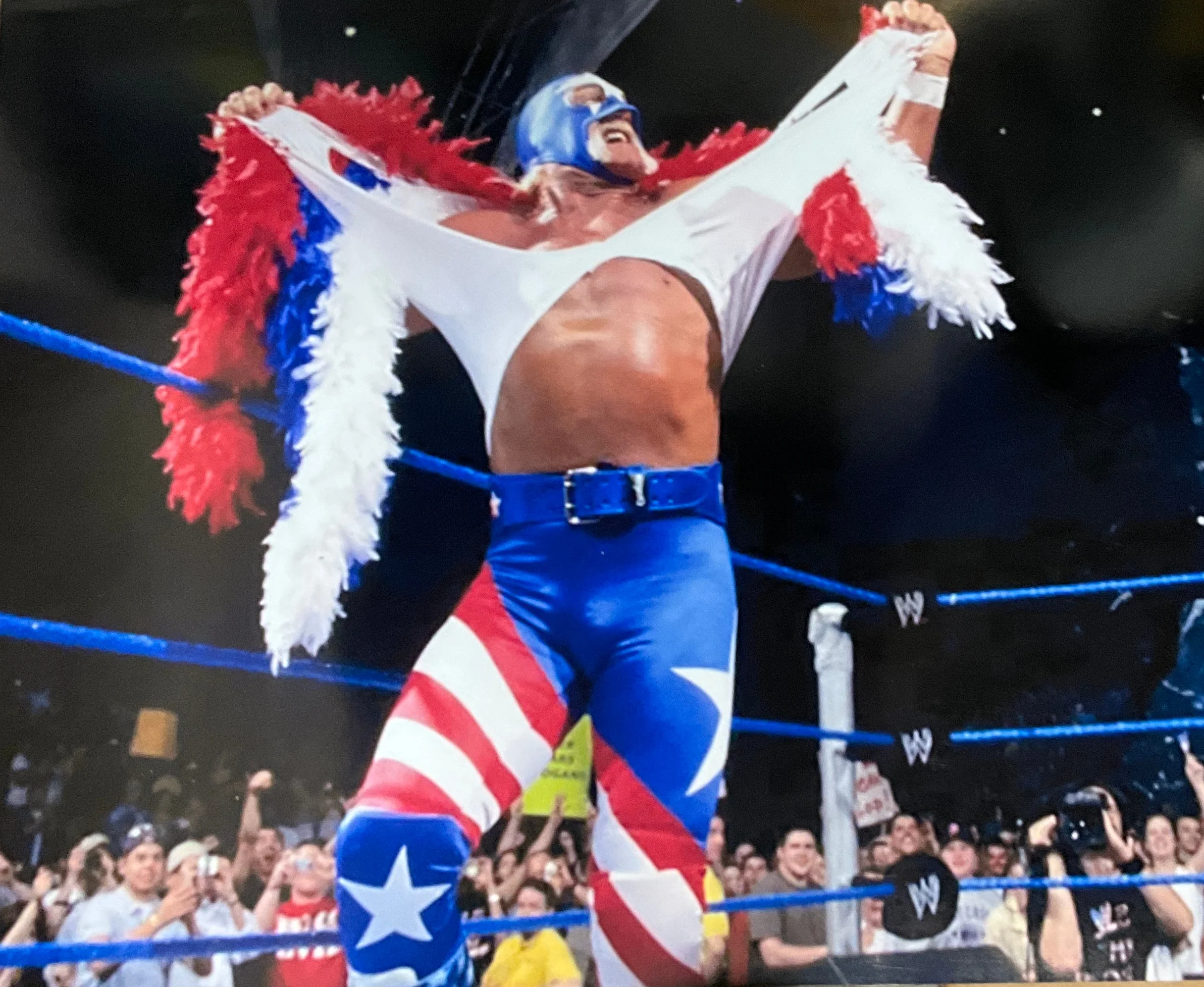 Hulk Hogan Mr. America Horizontal 16x20 Poster Unsigned
