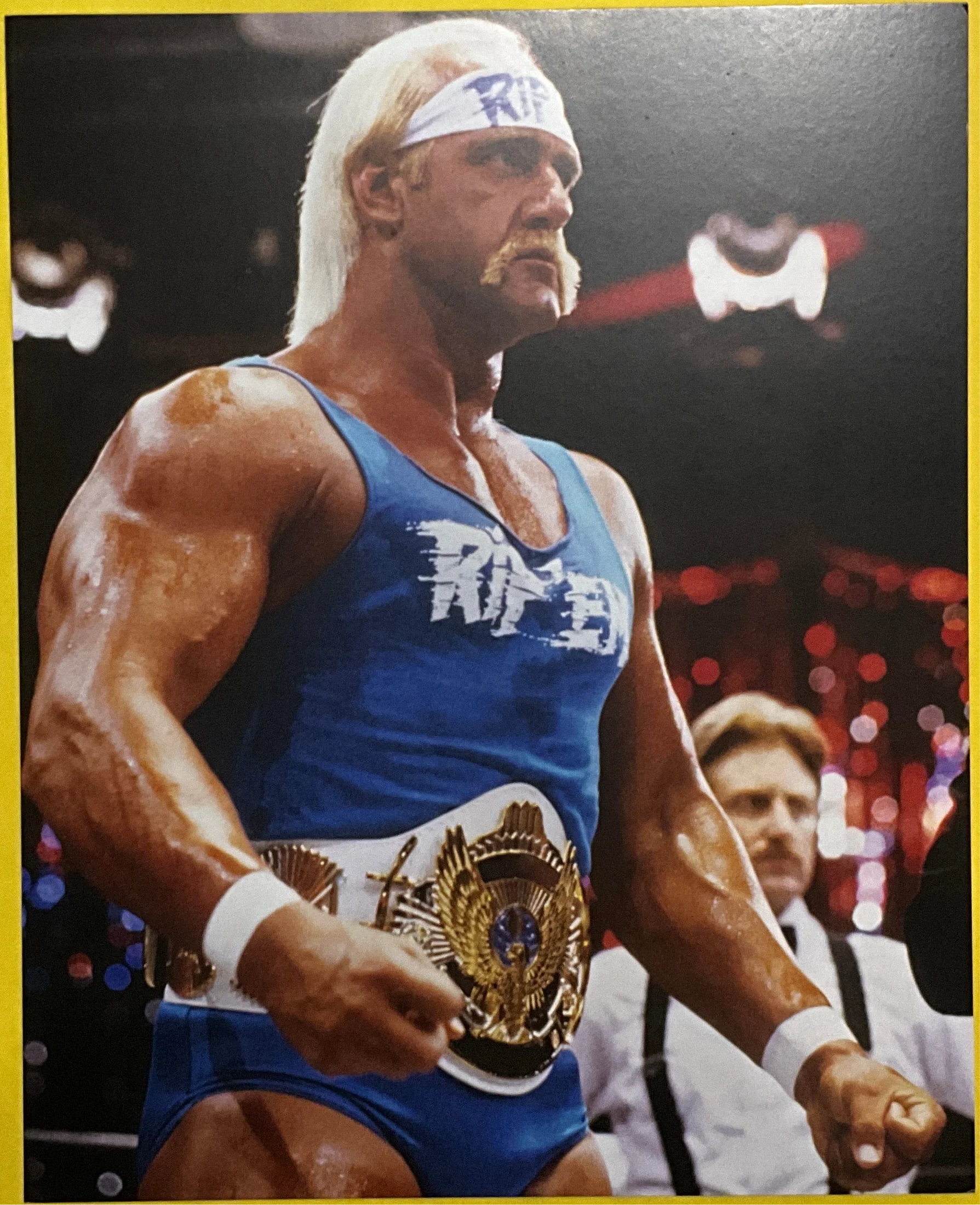 Hulk Hogan Rip Em No Holds Barred Unsigned 8x10 Photo