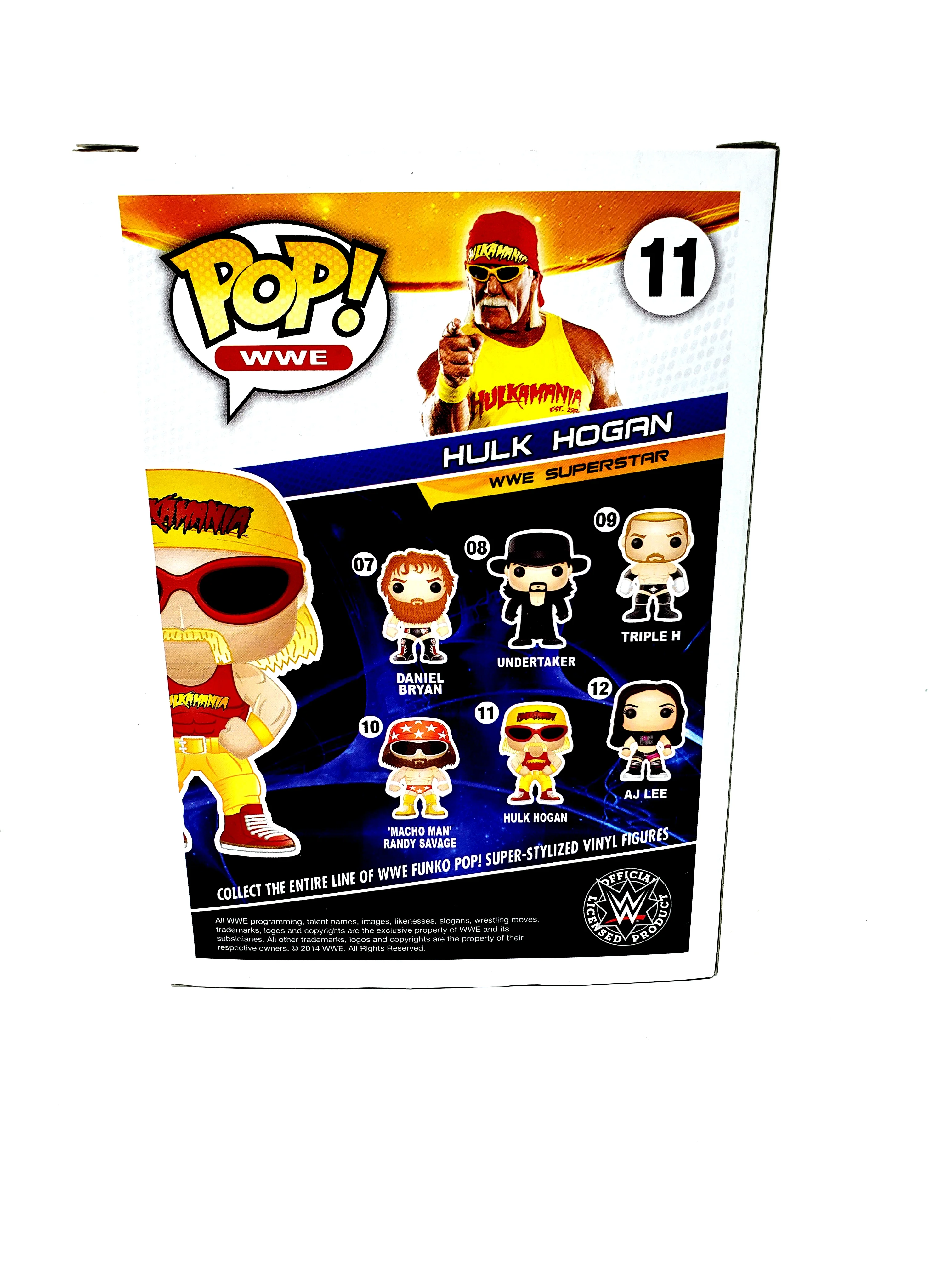 Autographed WWE Hulk Hogan Hulkamania Funko Pop! #11 - Image 2