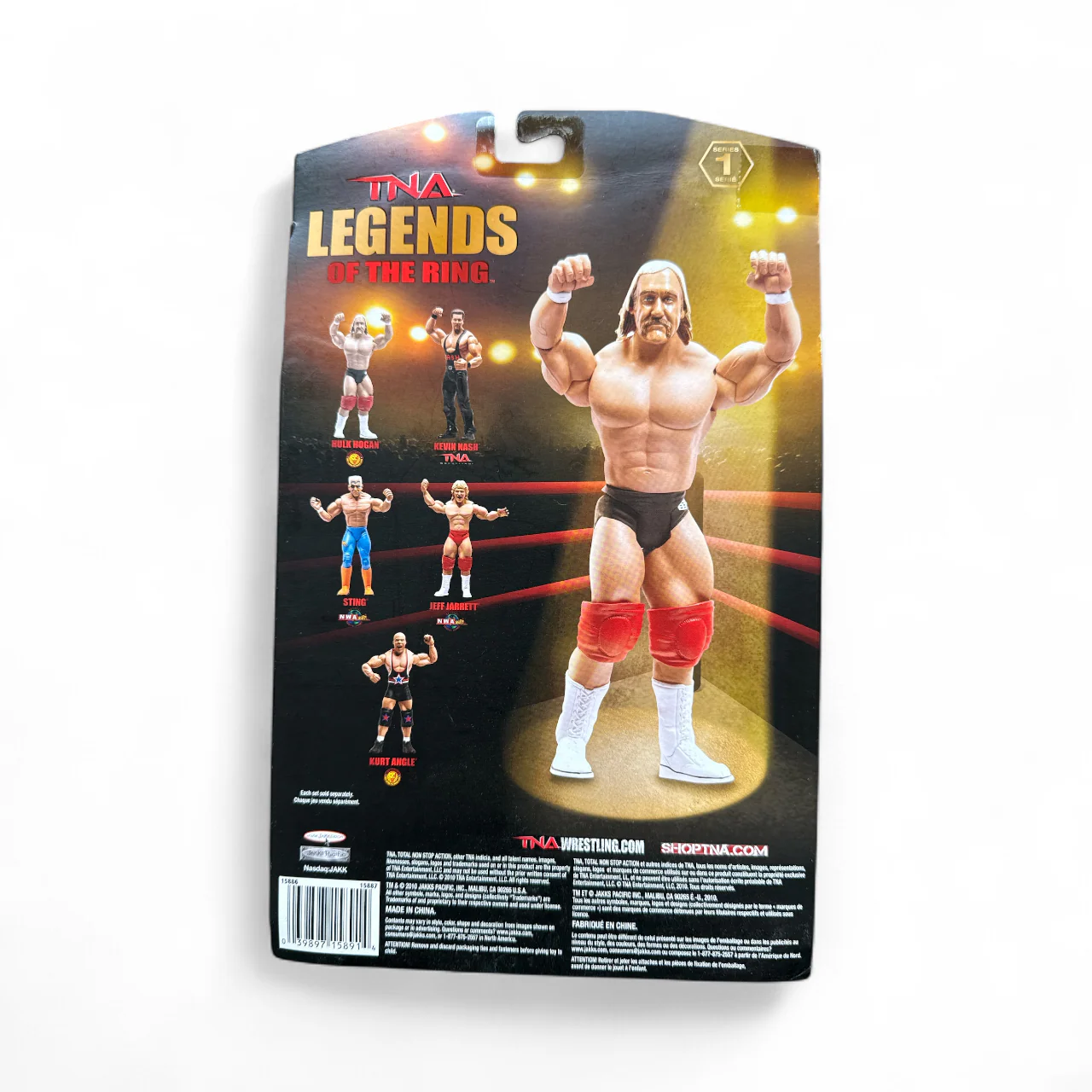 Hulk Hogan Signed Legends of the Ring Action Figure - Image 2
