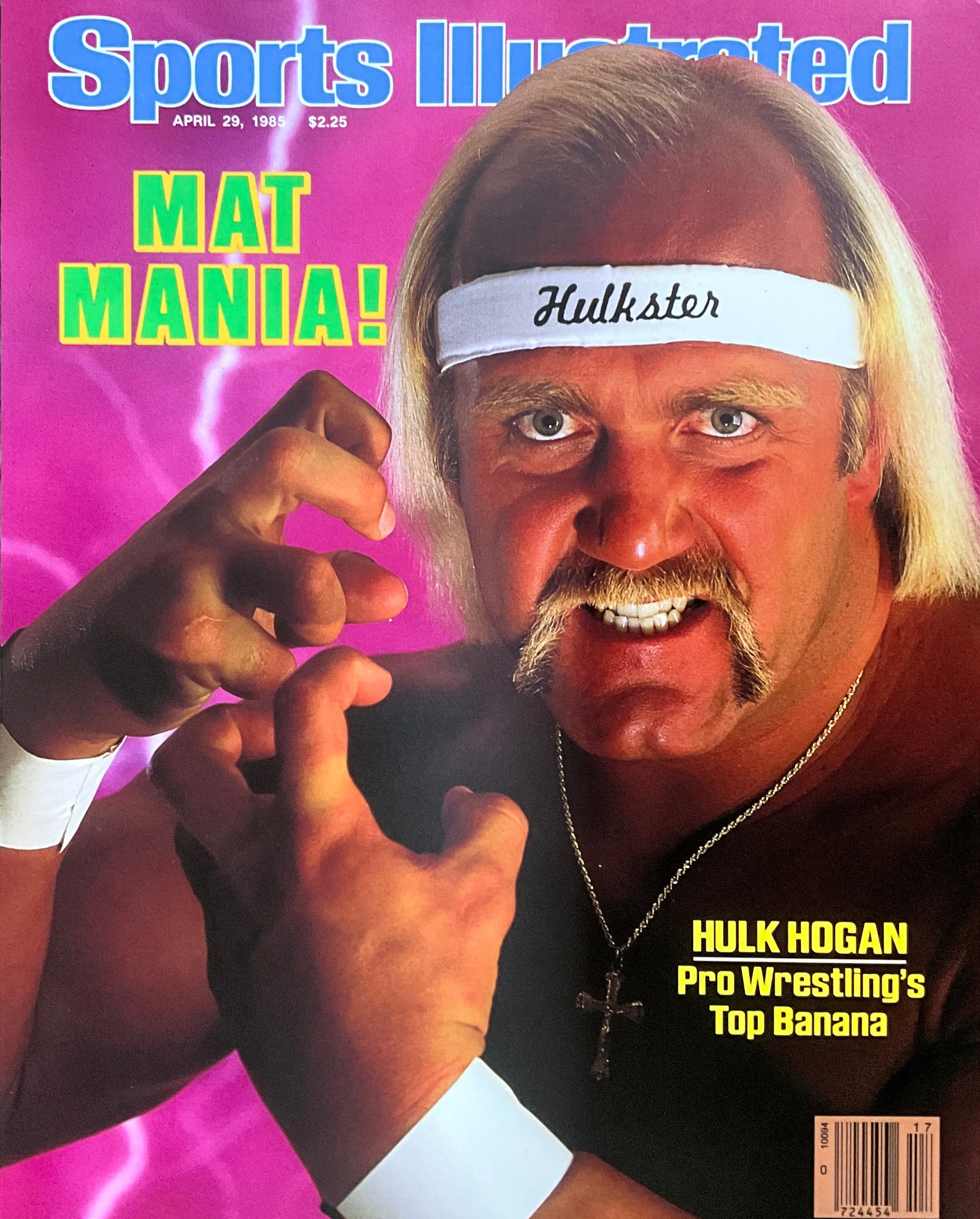 Hulk Hogan Sports Illustrated Mat Mania 16x20 Poster UNSIGNED
