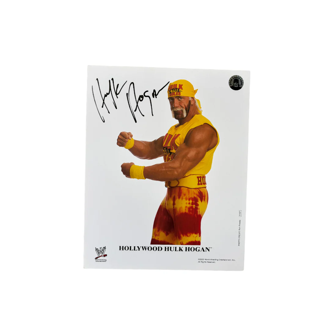 Consignment SR - WWE Side Flex 2002 Signed 8x10 Photo