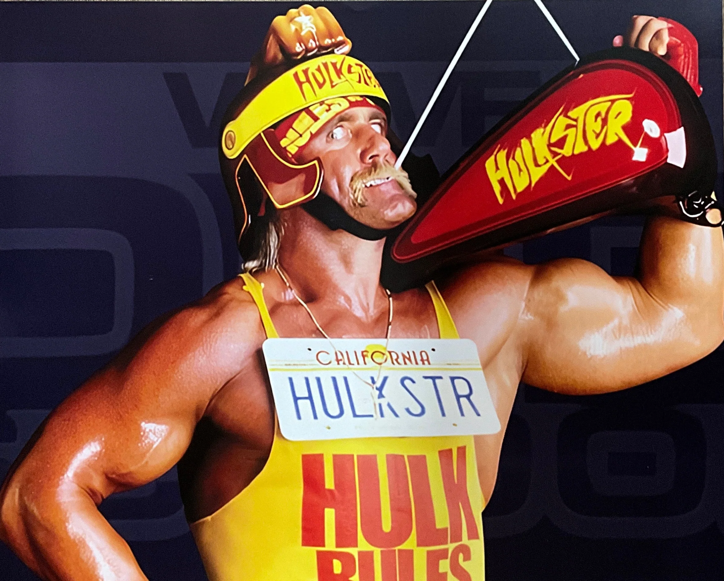 Hulkster Gas Tank 16x20 Poster UNSIGNED