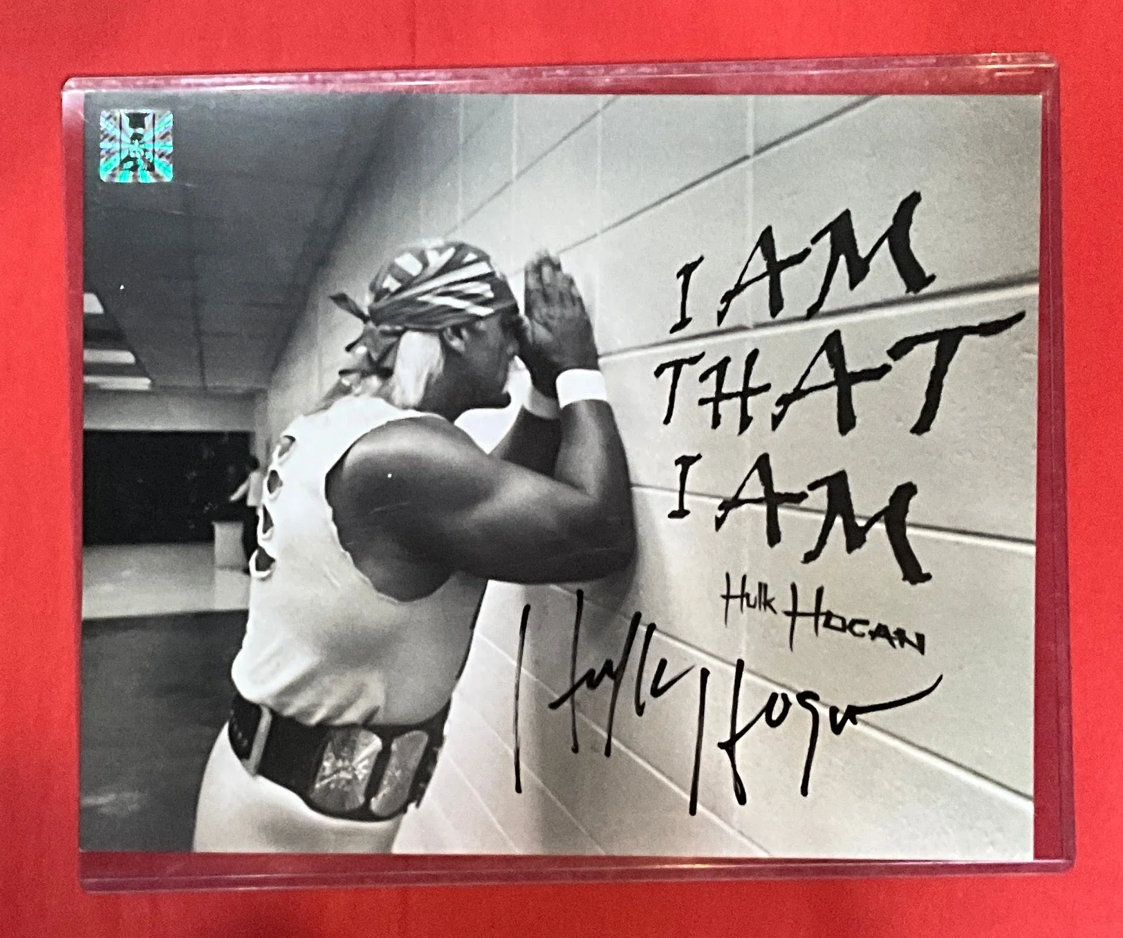 I Am That I Am Pray Black & White Autographed 8x10 Photo - Image 2