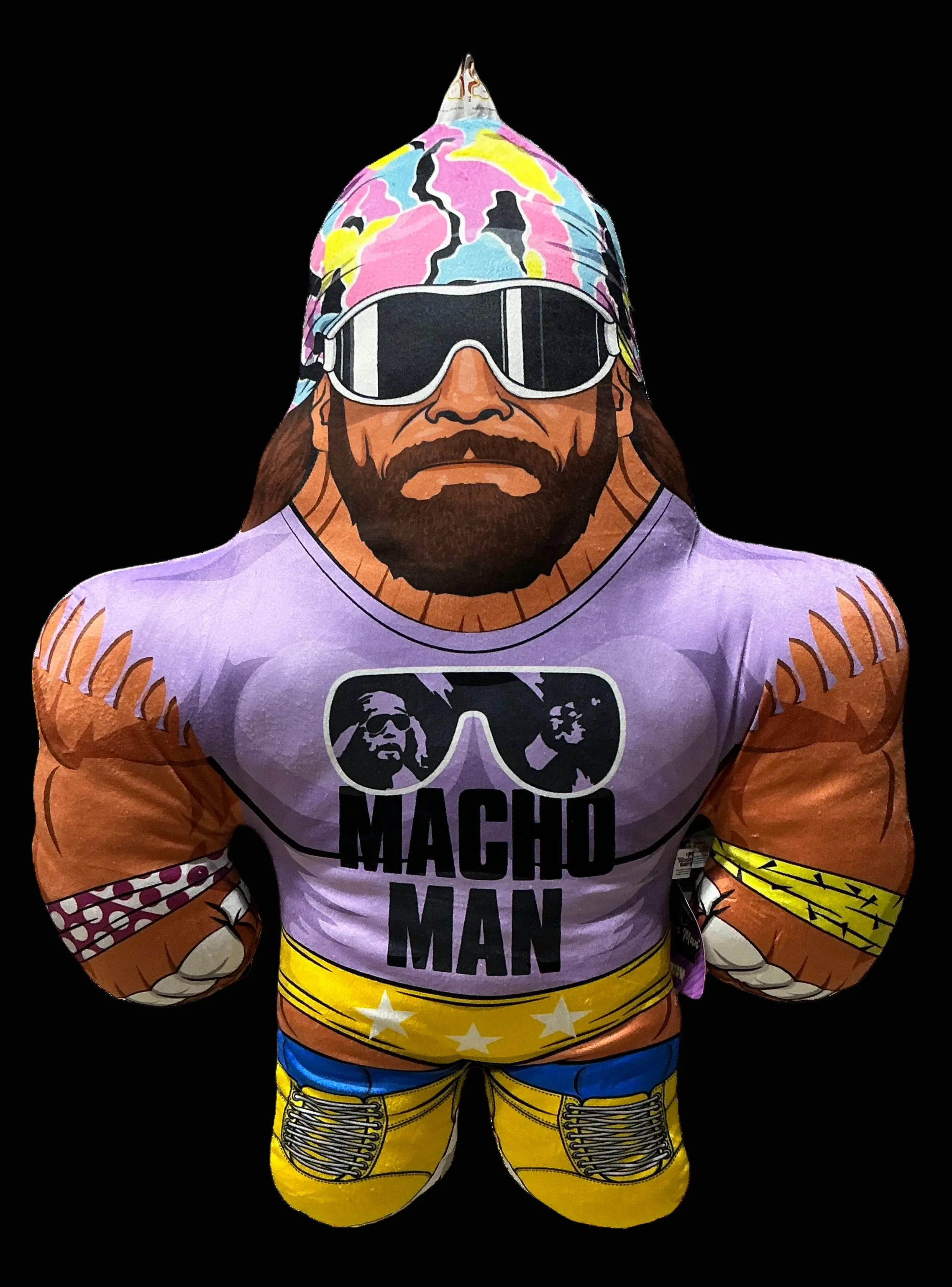 Macho Man 24" Bleacher Buddy - Soft Plush Toy - Image 2