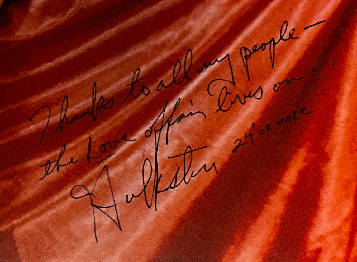 Rocky III Thunderlips Extended Cape 18x24 Unsigned Poster (Screen Printed Autograph) - Image 2