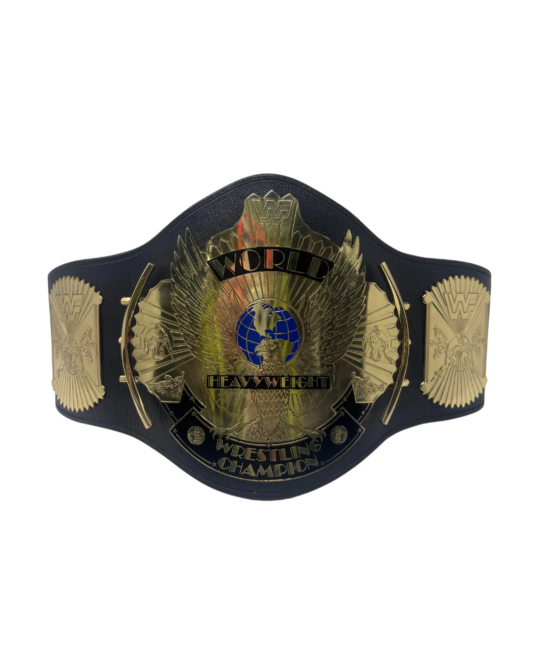 Mini Winged Eagle Replica Title Belt Hulk Signed