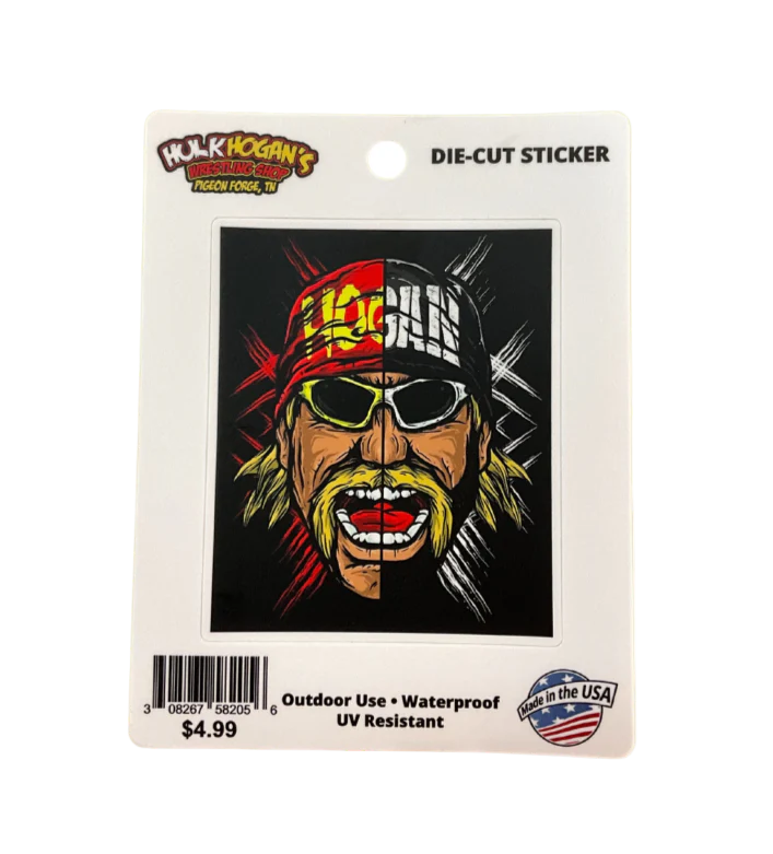 Splitface Artwork Sticker