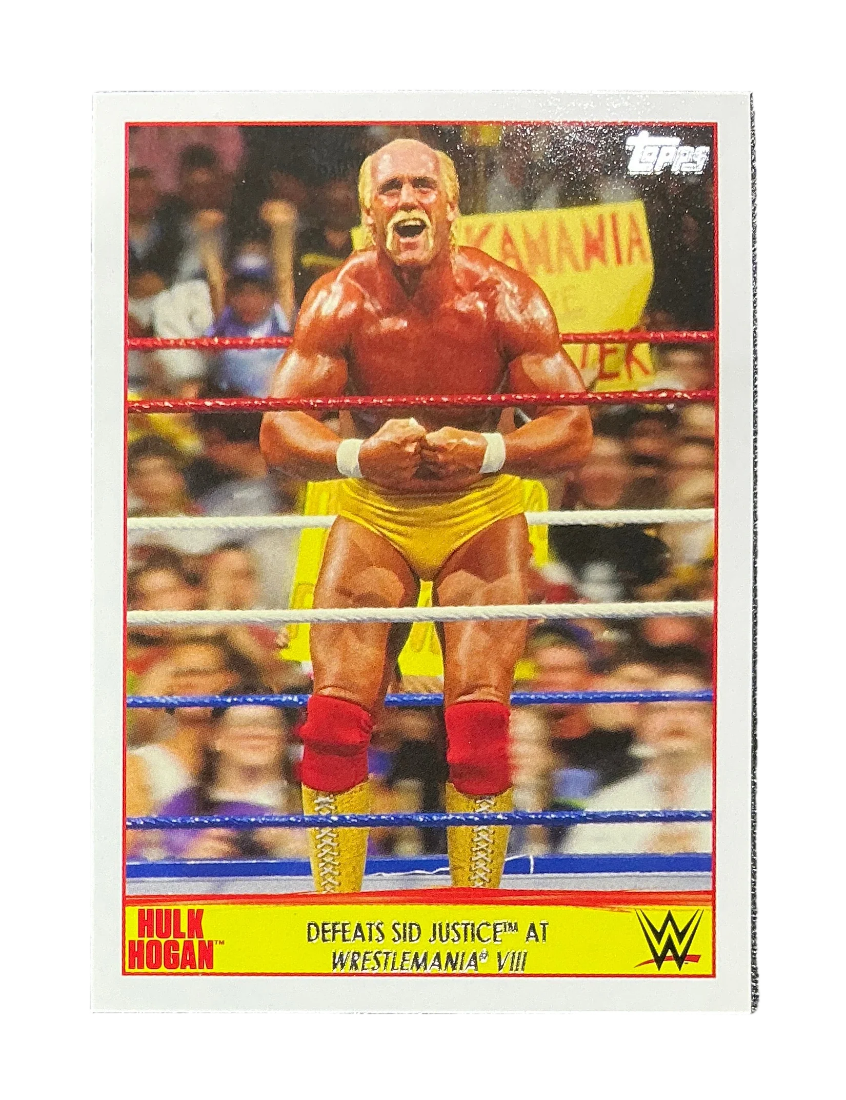 Topps Python Power Hulk Hogan 16 of 40 Trading Card