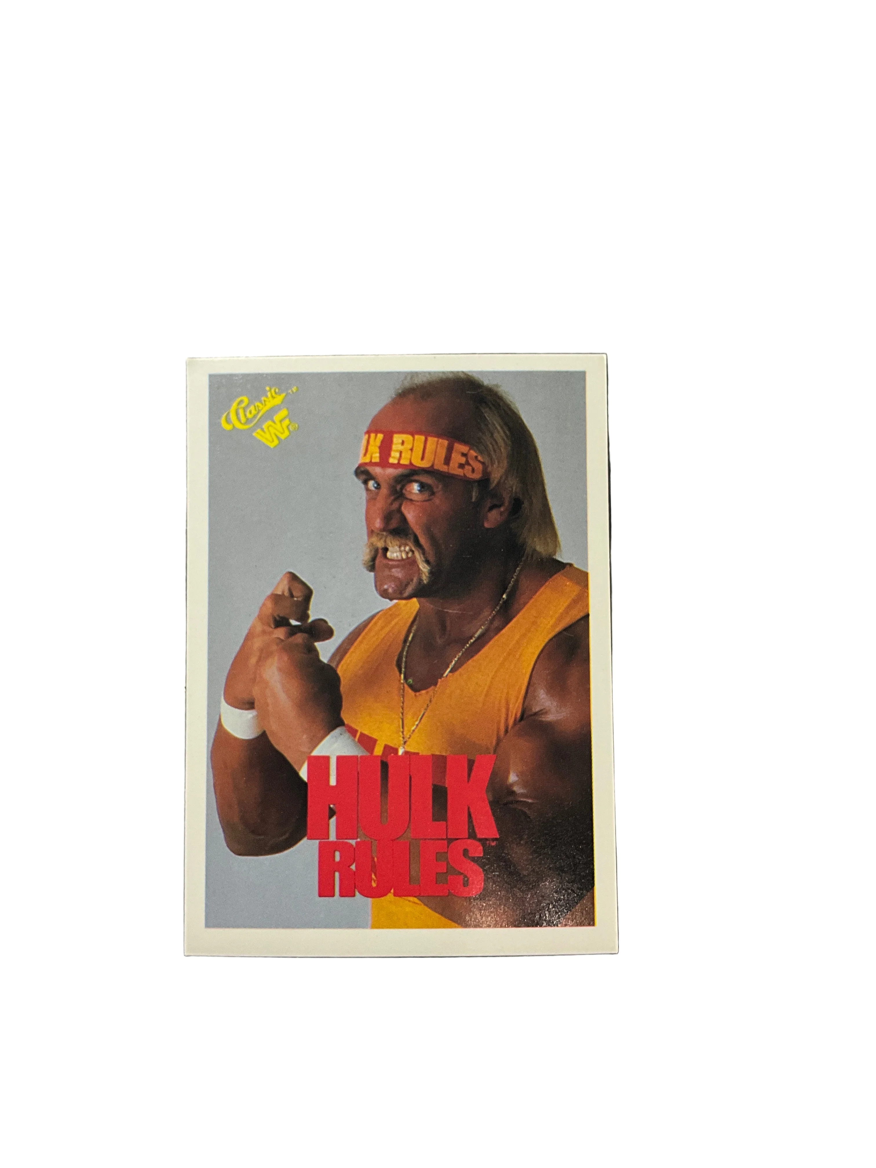 WF Classic Hulk Rules Trading Card #57