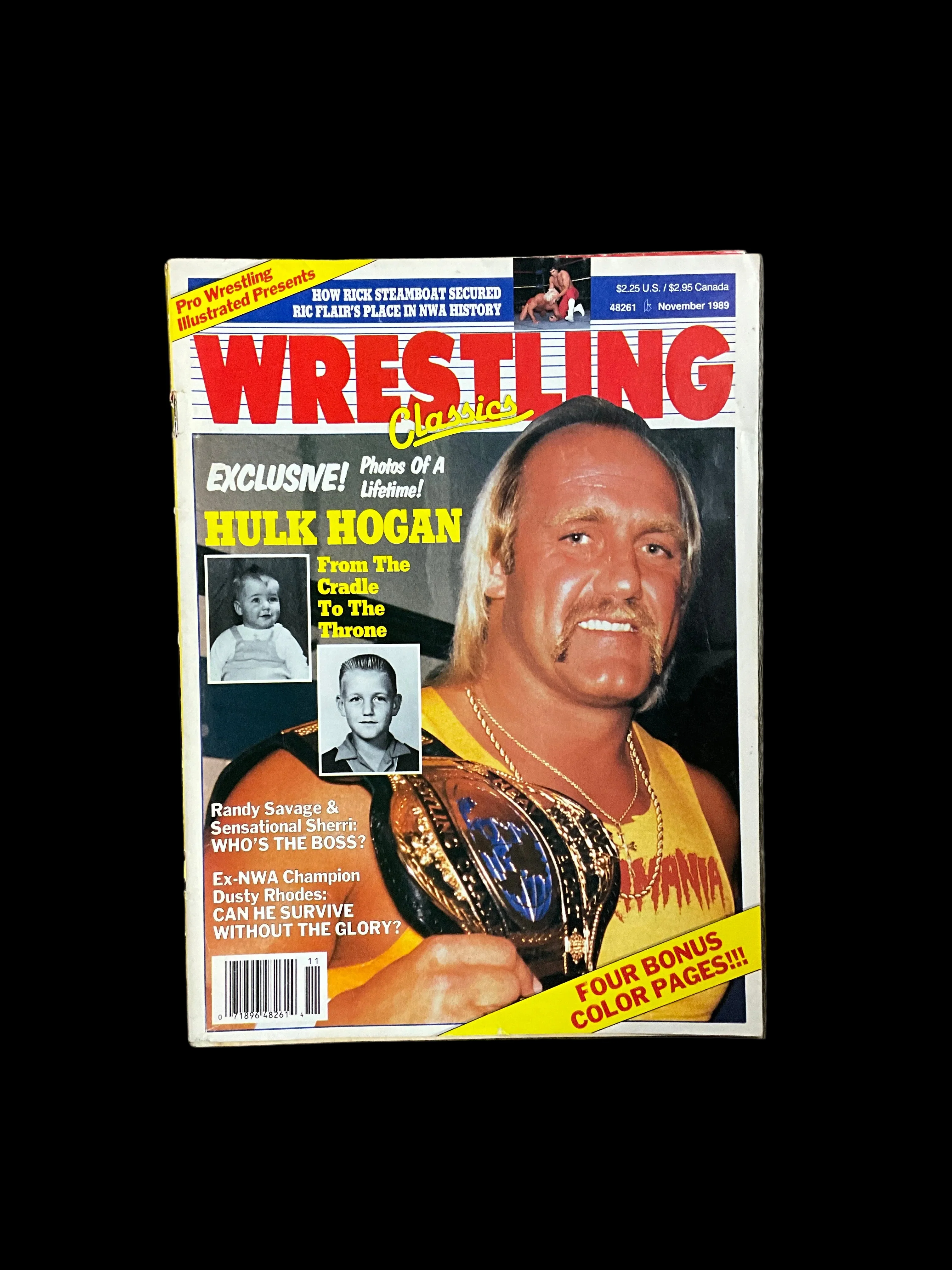 Wrestling Classics Hulk Hogan Magazine Unsigned