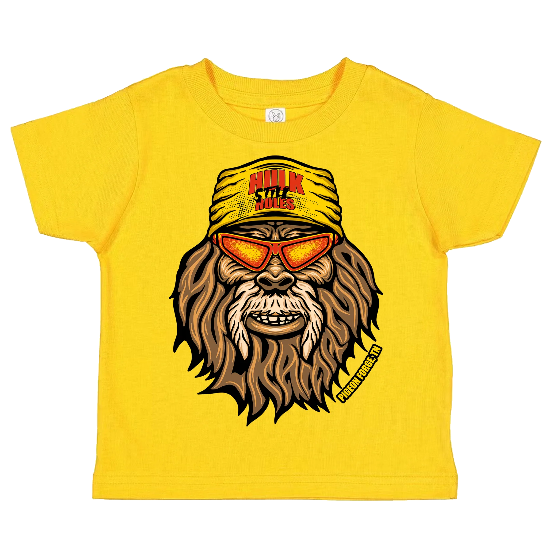 Yellow Hulk Still Rules Hulksquatch Toddler T-Shirt